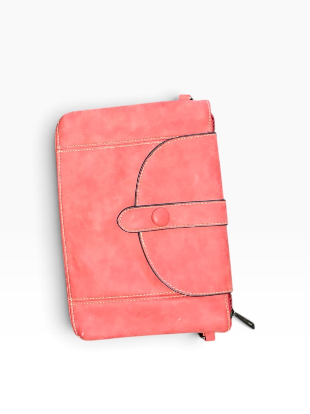 Coral Pink Women’s Organizer Clutch